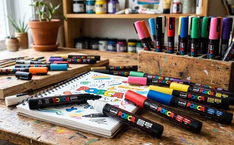 O Superguia da Caneta Posca: Do Lettering à Decoração do seu Home Office